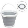 Відро складане туристичне (кругле) Silicone Collapsible Bucket 5л.