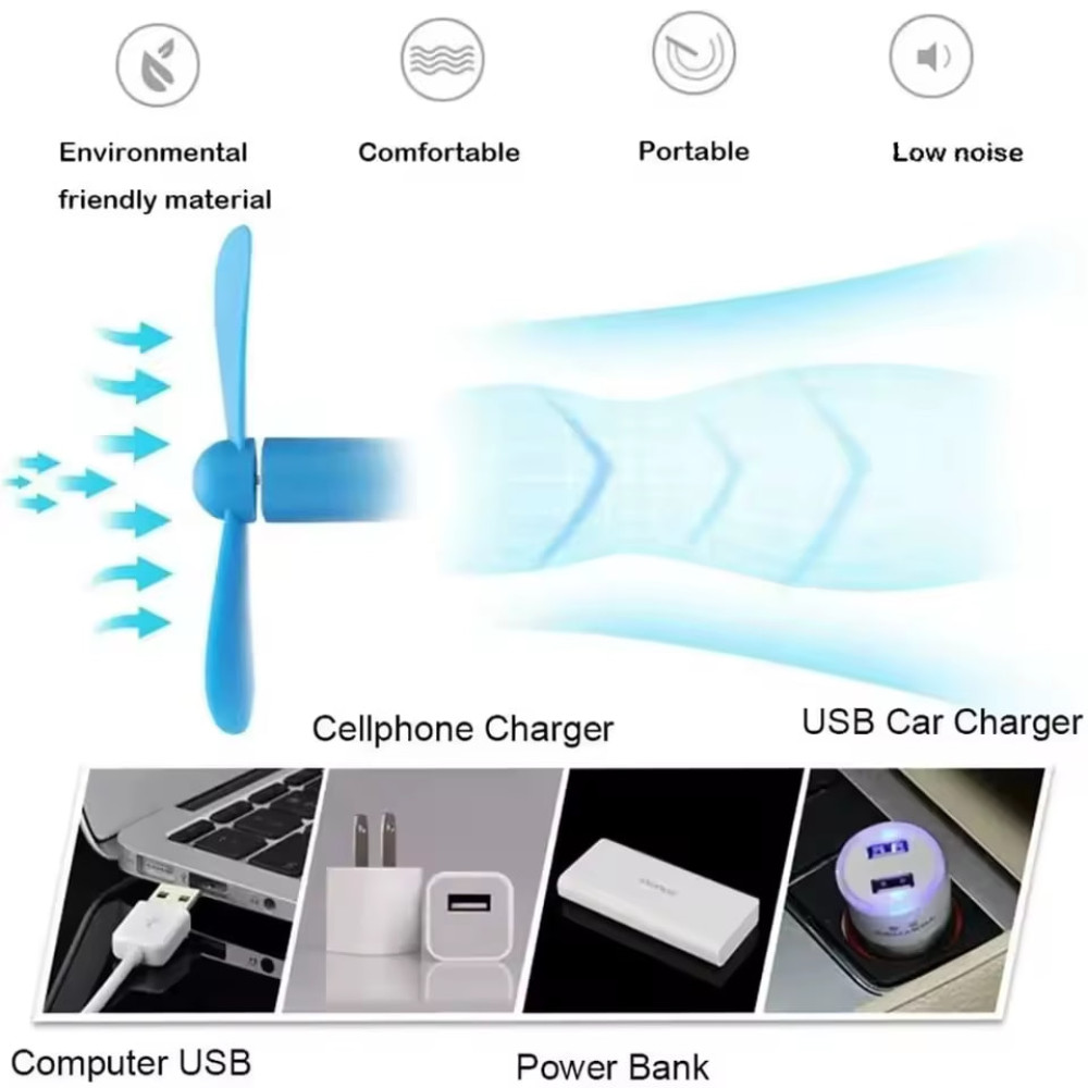 Вентилятор MI Fan від USB