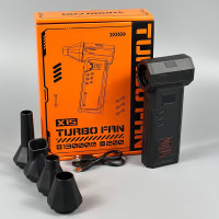 Турбовентилятор X15 з 4-ма насадками 4000mAh*2 (для обдування та очищення)