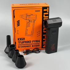 Турбовентилятор X15 з 4-ма насадками 4000mAh*2 (для обдування та очищення)