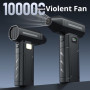 Турбовентилятор портативний Violent Fan X8 (для обдування та очищення)