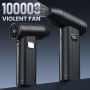 Турбовентилятор портативний Violent Fan X9 (для обдування та очищення)