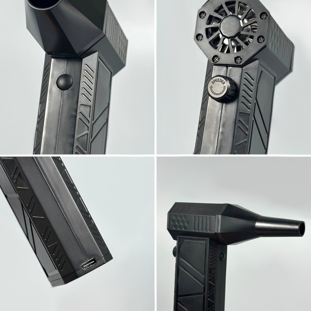 Турбовентилятор портативний Turbo Fan X6 2*4000mAh (для обдування та очищення)