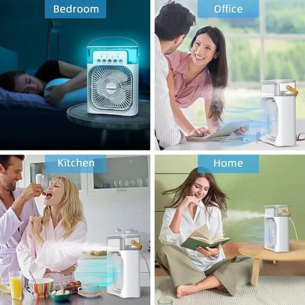 Вентилятор AIR COOLER FAN Add perfume з контейнером для льоду (25,5*18,0см)
