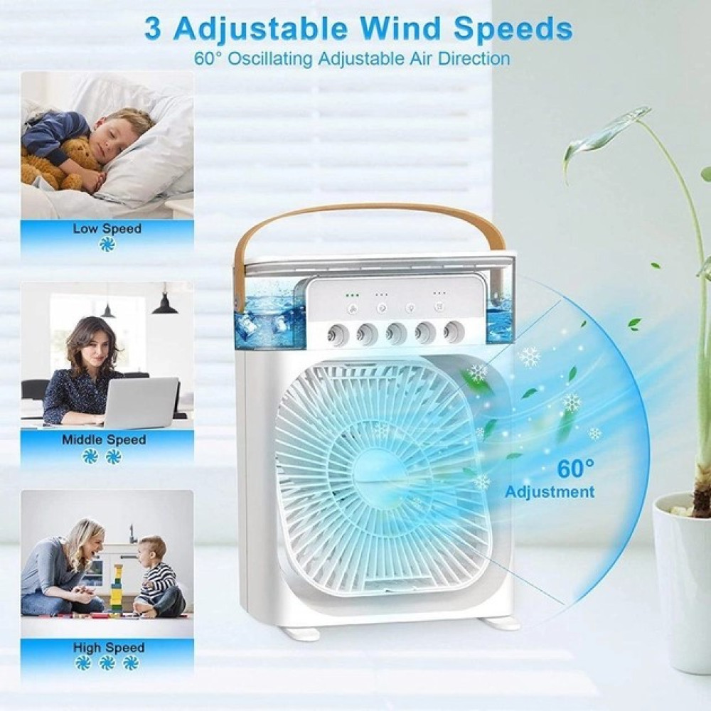 Вентилятор AIR COOLER FAN Add perfume з контейнером для льоду (25,5*18,0см)