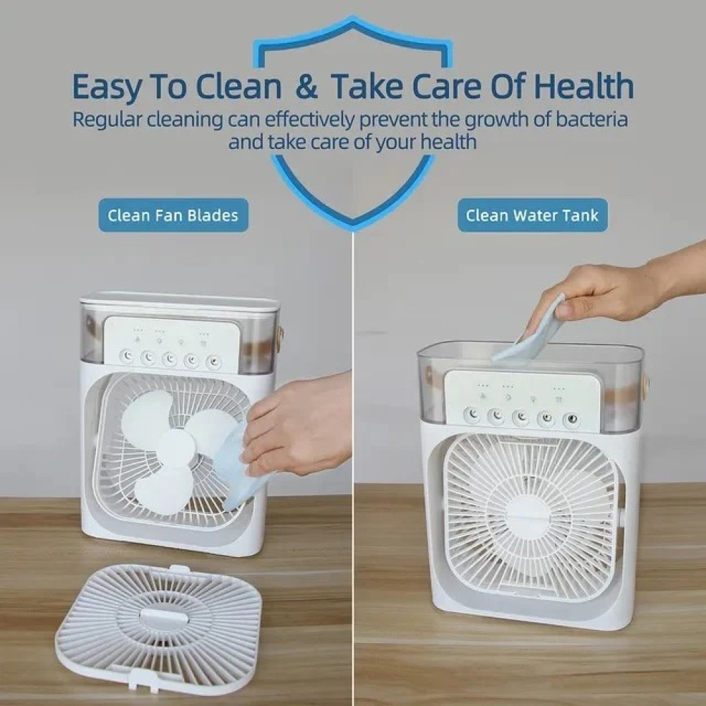 Вентилятор AIR COOLER FAN Add perfume з контейнером для льоду (25,5*18,0см)