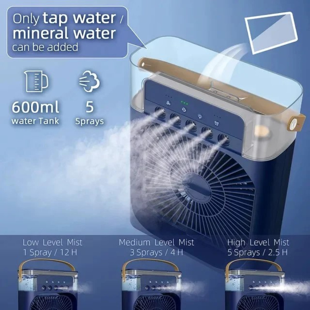 Вентилятор AIR COOLER FAN Add perfume з контейнером для льоду (25,5*18,0см)