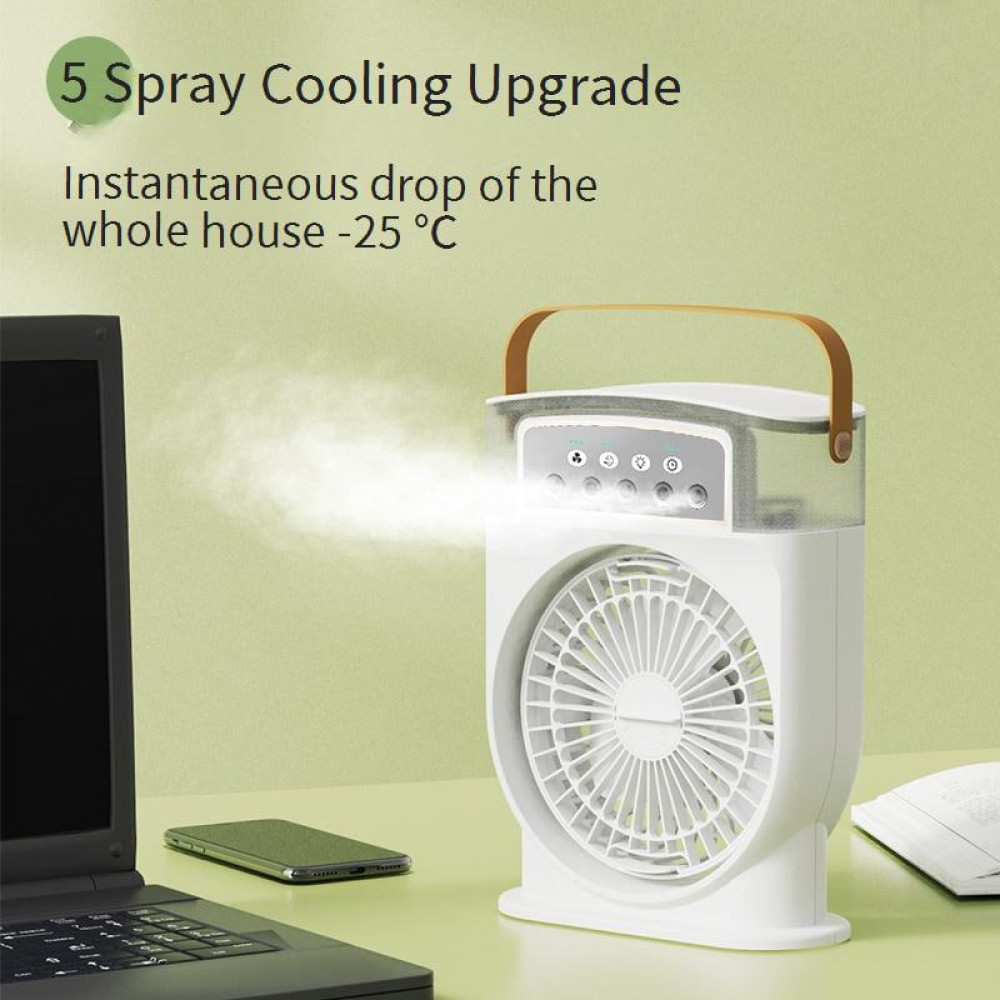 Вентилятор Portable Cold Fan з контейнером для льоду та ароматизатором (з вбуд. акум.) (27,0*20,0см)
