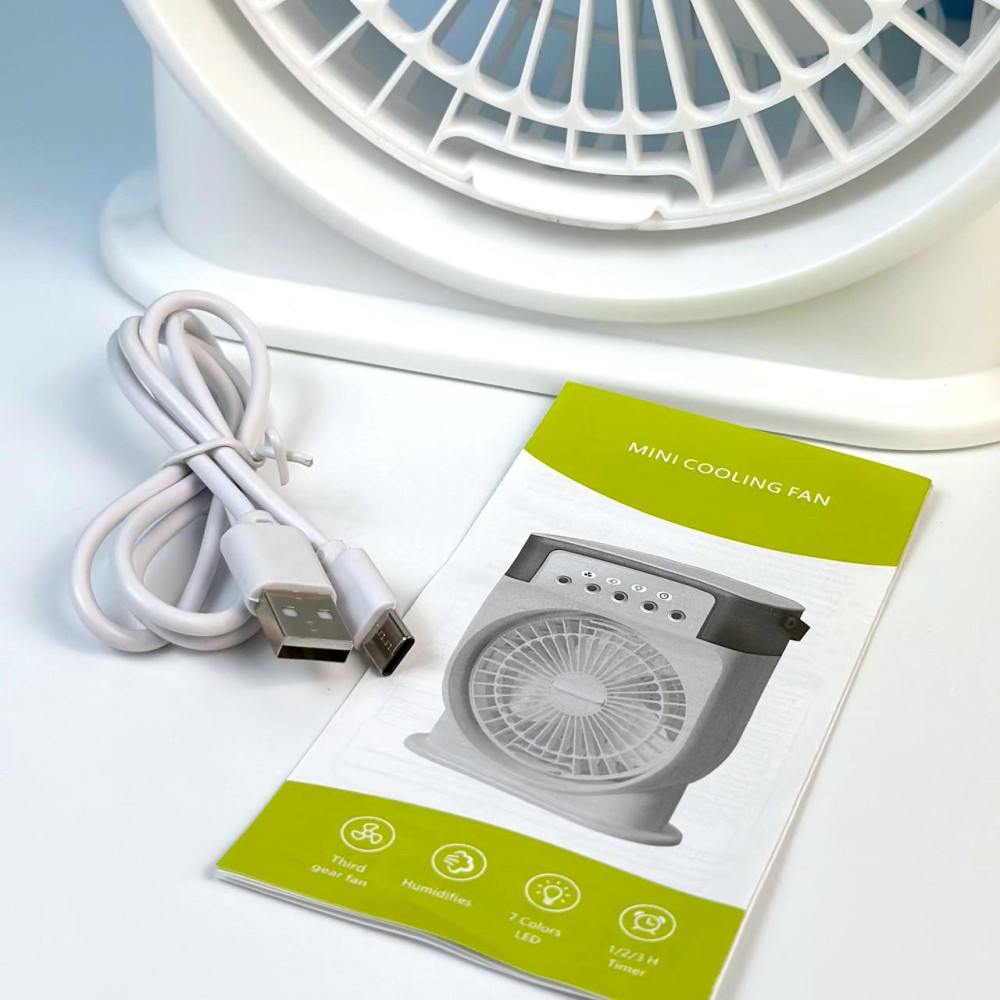 Вентилятор Portable Cold Fan з контейнером для льоду та ароматизатором (27,0*20,0см)