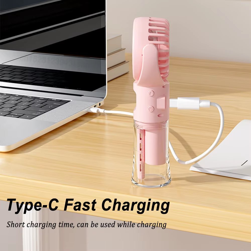 Вентилятор F4 800 mAh з розпилювальним охолодженням (з вбуд. акум.)