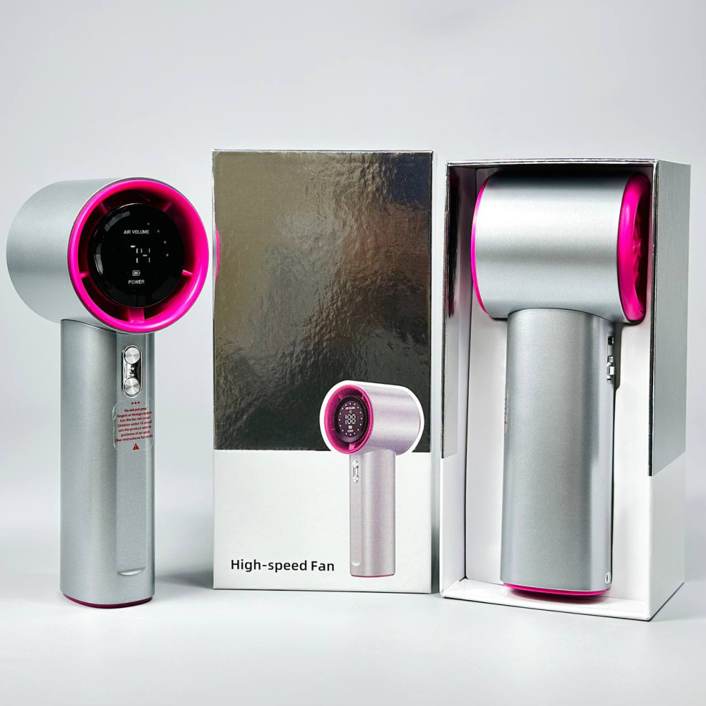 Вентилятор Turbo S001 з цифровим дисплеєм (з вбуд. акум.) (16,0см)