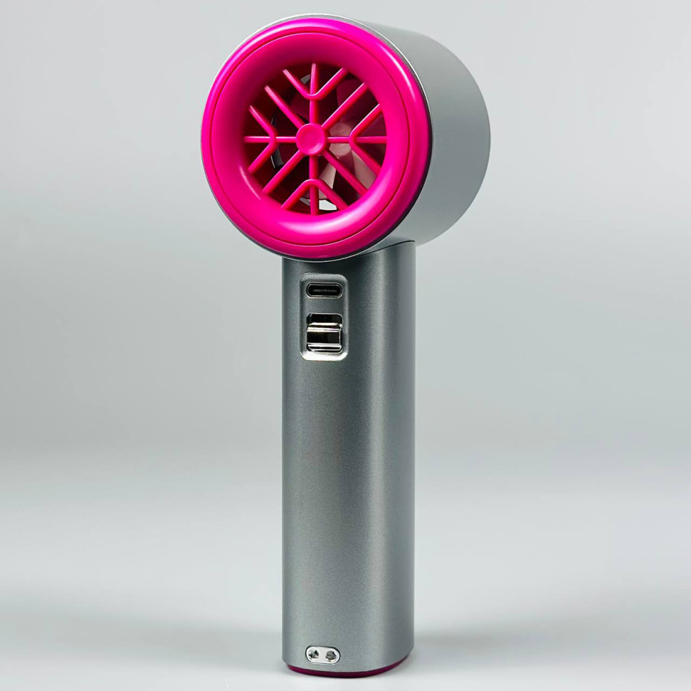 Вентилятор Turbo S001 з цифровим дисплеєм (з вбуд. акум.) (16,0см)