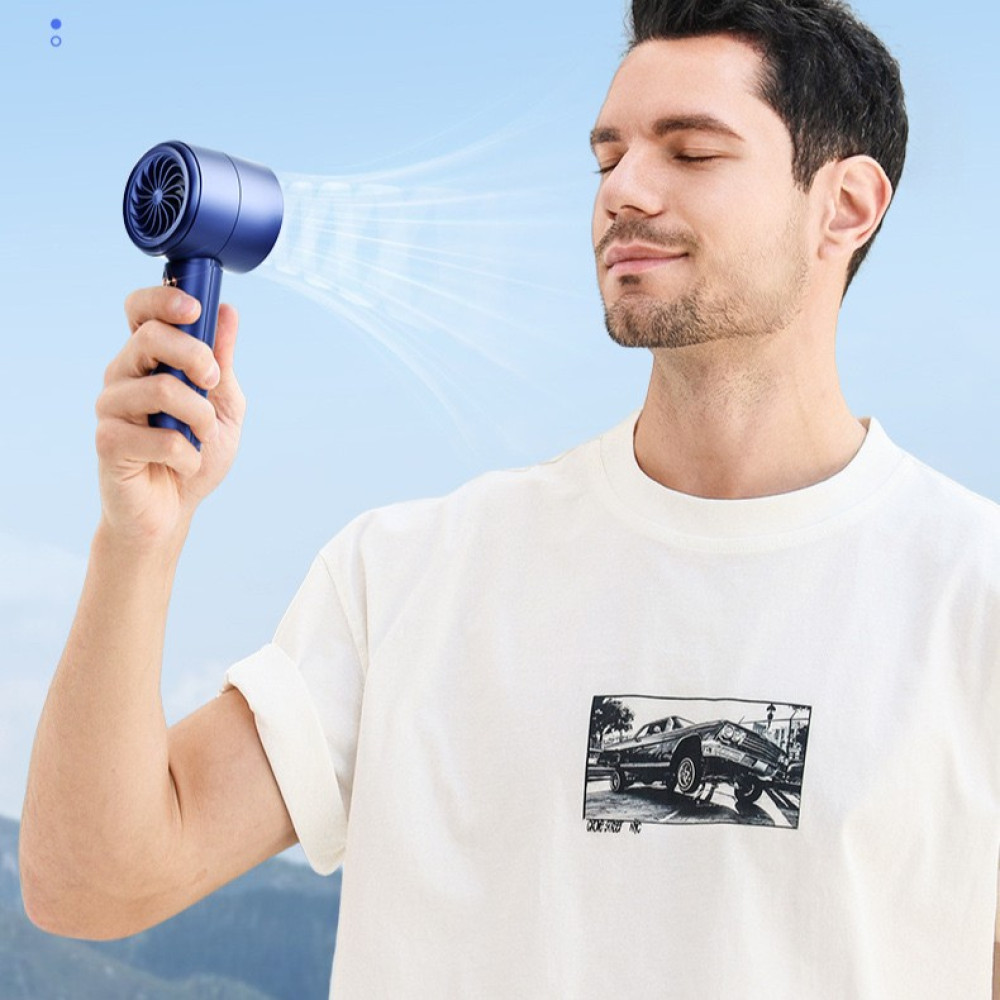 Вентилятор Turbo N68 з цифровим дисплеєм (з вбуд. акум.) (15,0см)