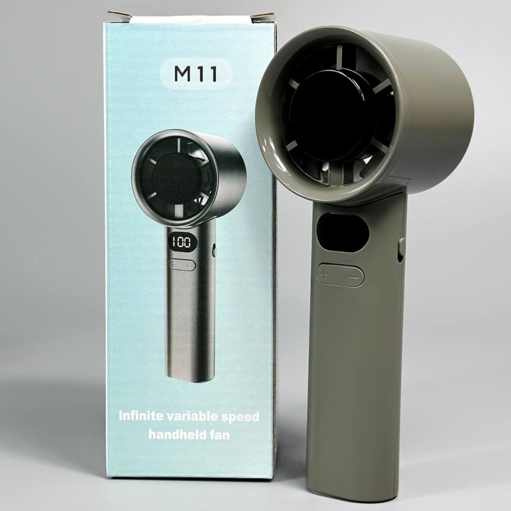 Вентилятор Turbo M11 з цифровим дисплеєм (з вбуд. акум.) (16,0см)