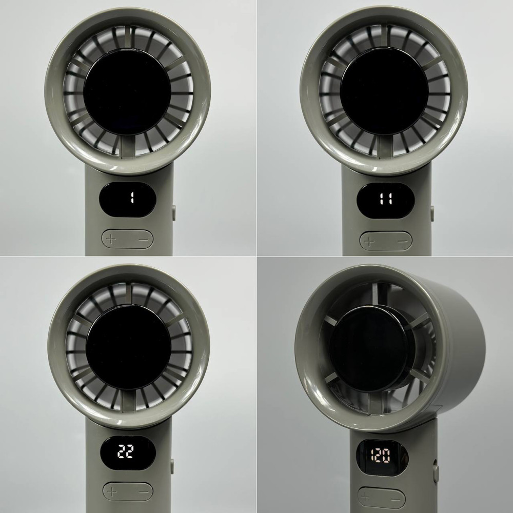 Вентилятор Turbo M11 з цифровим дисплеєм (з вбуд. акум.) (16,0см)