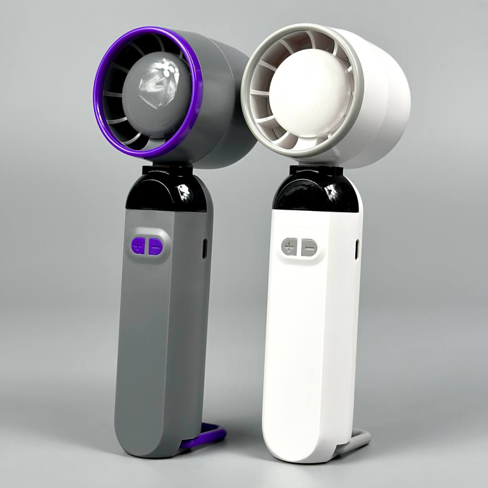 Вентилятор (складний) Turbo F85 з цифровим дисплеєм (з вбуд. акум.) (18,0см)