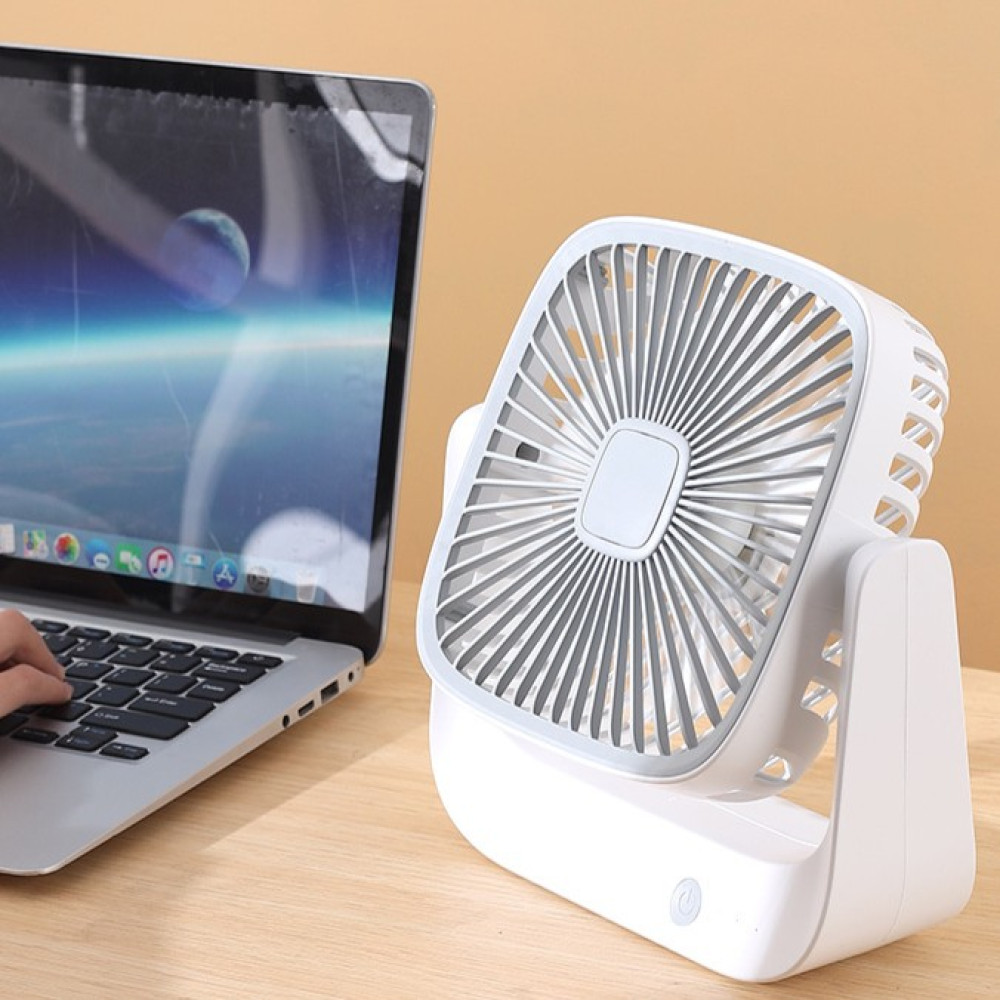 Вентилятор Circulating настільний з нахилом (з вбуд. акум.) (22,5сm)