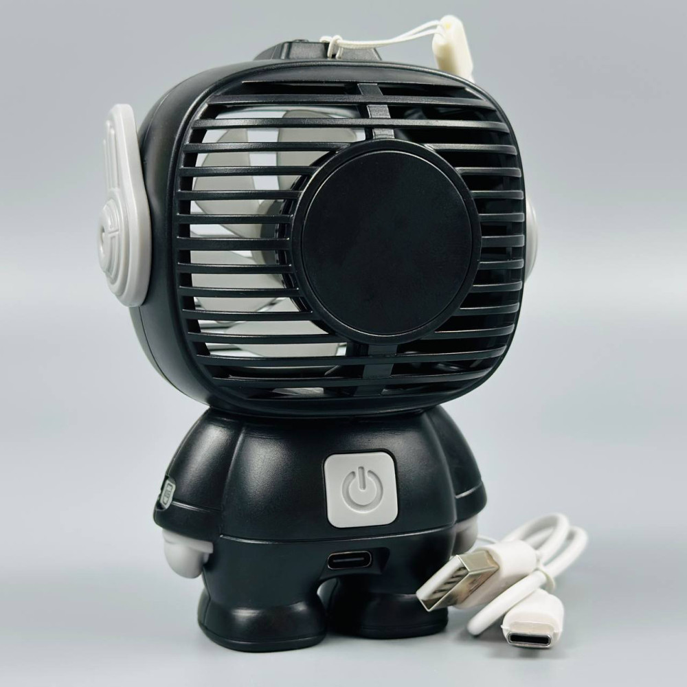 Вентилятор Mini K9 Astronaut (з вбуд. акум.) (11,3сm)