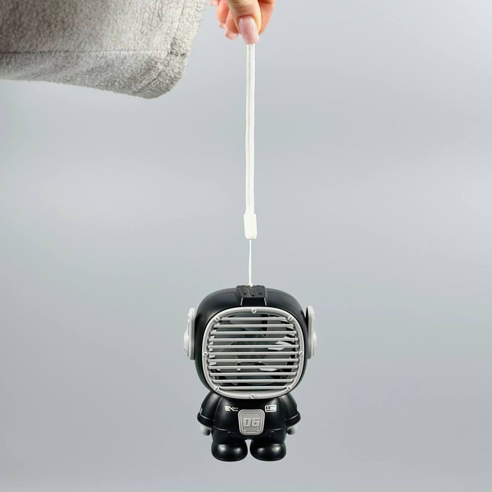Вентилятор Mini K9 Astronaut (з вбуд. акум.) (11,3сm)