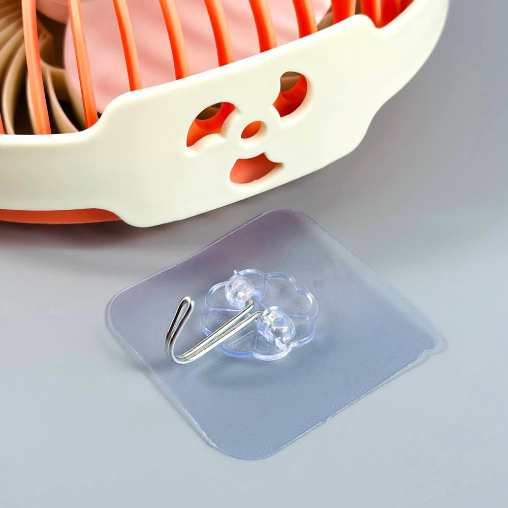 Вентилятор KLW-F9  Mini настільний, підвісний з нахилом (з вбуд. акум.) (17,3cm)