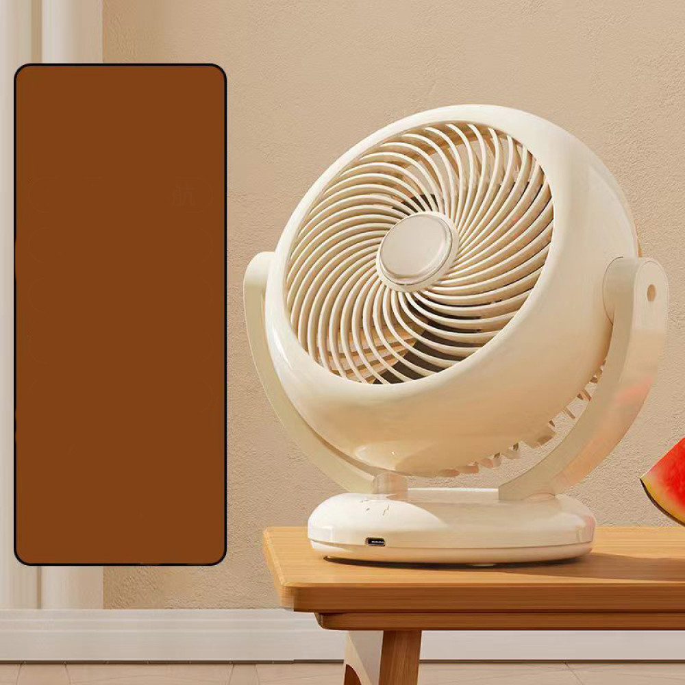 Вентилятор F8 Mini настільний з нахилом (з вбуд. акум.) (17,6сm) 