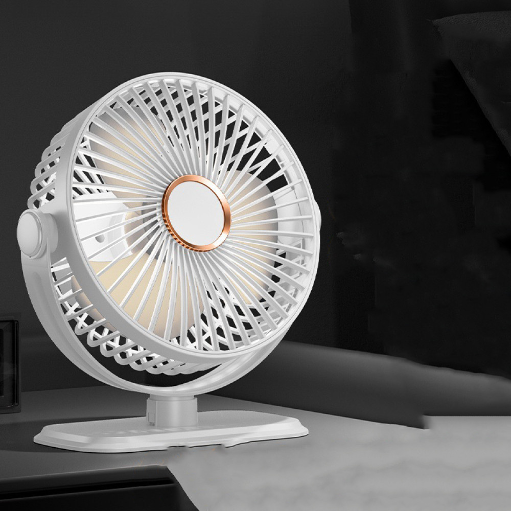 Вентилятор Mini 32 3in1 настільний, підвісний з нахилом (з вбуд. акум.) (18cm)