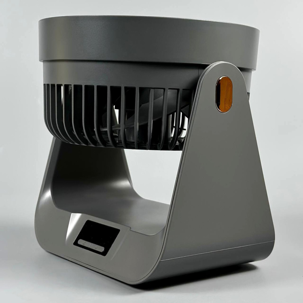 Вентилятор S2 настільний з нахилом та цифровим дисплеєм 3600mAh (з вбуд. акум.) (20сm)