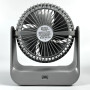Вентилятор S2 настільний з нахилом та цифровим дисплеєм 3600mAh (з вбуд. акум.) (20сm)
