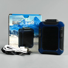Вентилятор Multifunctional Mini 3 in1 з кріпленням на пояс, підвісний, настільний (з вбуд. акум.) (11cm)