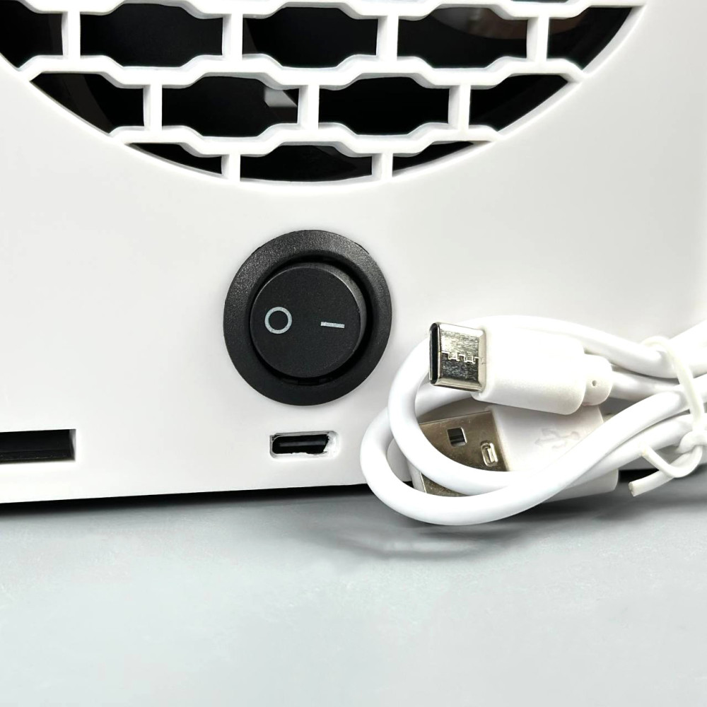 Вентилятор-кондиціонер Ultra Air Cooler з функцією охолодження та зволоження повітря (працю від USB) (18,5cm)
