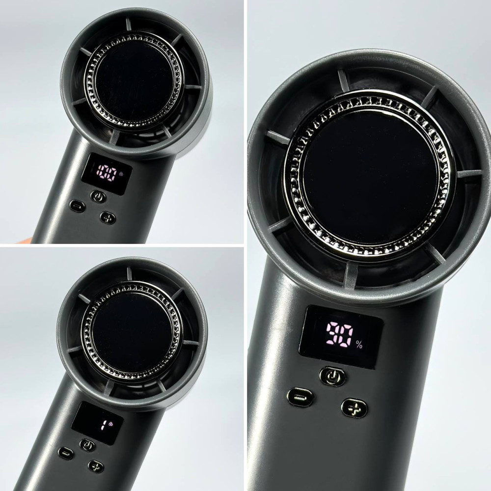 Вентилятор P3 з цифровим дисплеєм 3600mAh (16см) (з вбуд. акум.)