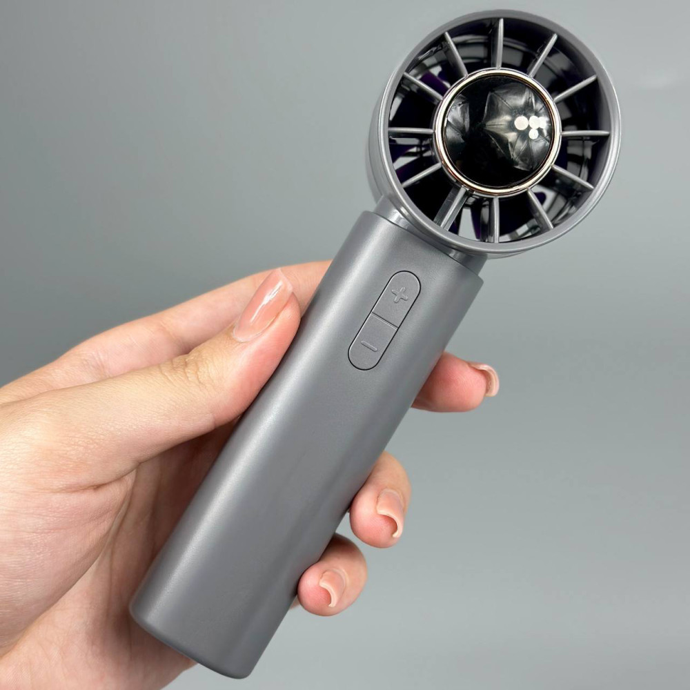 Вентилятор T12 з цифровим дисплеєм 1200mAh (з вбуд. акум.) (15,4см)