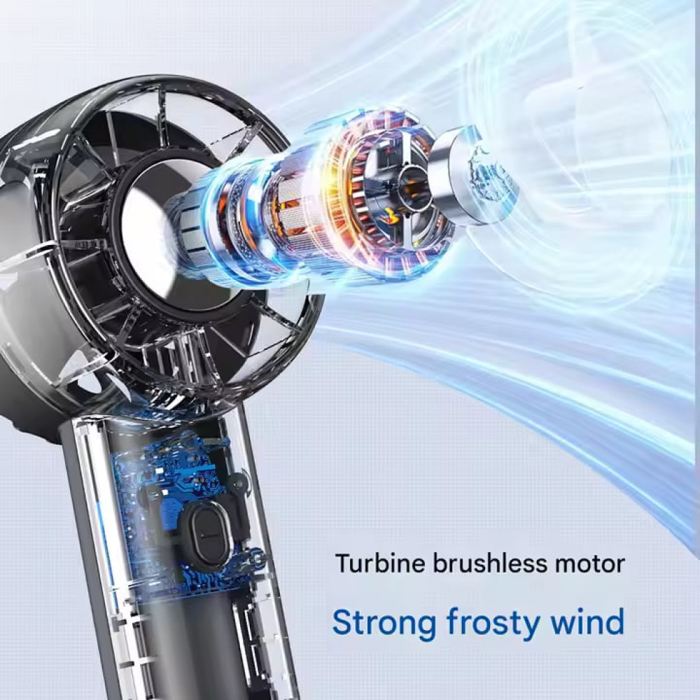 Вентилятор T16 з підставкою (з вбуд. акум.) (14см)