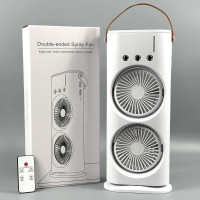 Вентилятор Double Spray Fan LED з контейнером для льоду від USB (37,5сm)