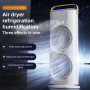 Вентилятор Double Spray Fan LED з контейнером для льоду від USB (37,5см)