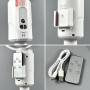 Підлоговий вентилятор F1 з пультом та 5 швидкостями (з вбуд. акум.) 4000mAh (від 38,0 до 82,0 см)