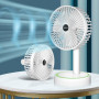 Вентилятор KS-2103 настільний 2in1 Multifunctional (з вбуд. акум.) (28,6см)