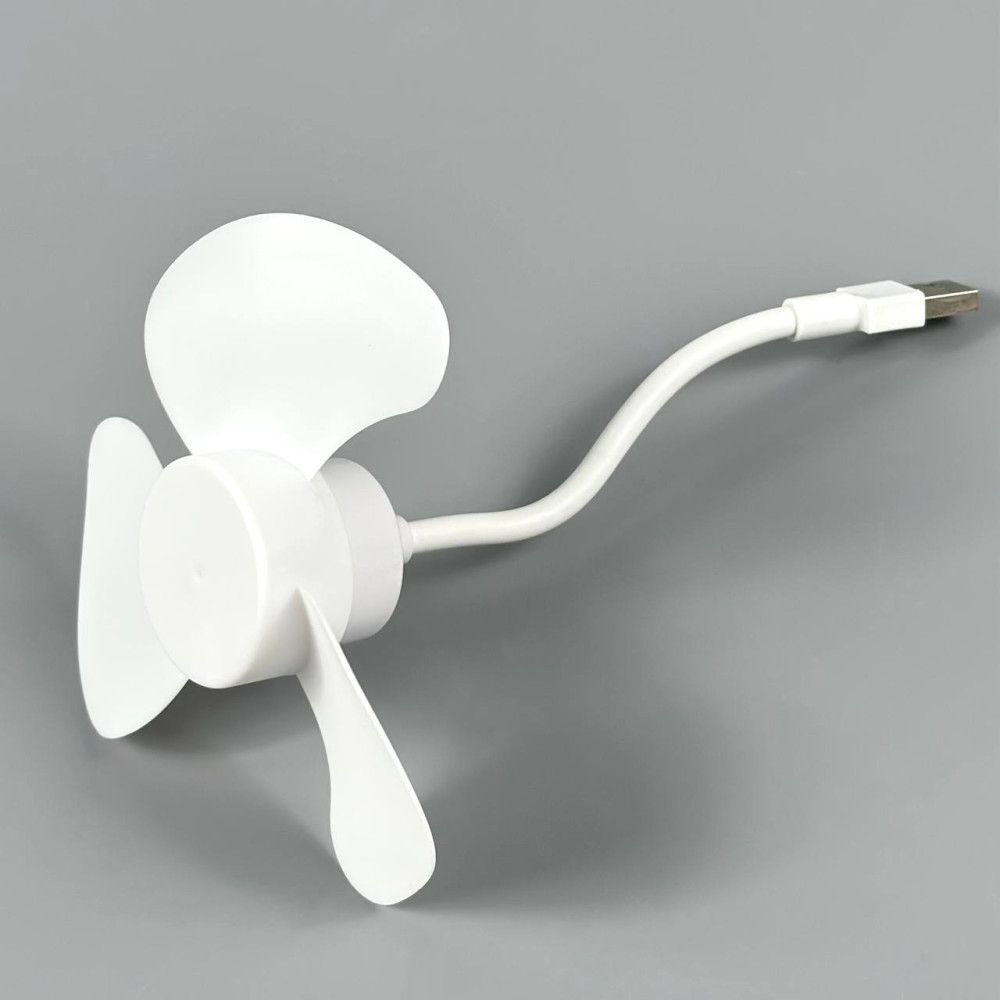 Вентилятор F017 Mini гнучкий від USB (18,0см)