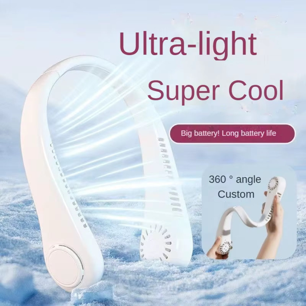 Вентилятор X5 Neck Fan на шию (з вбуд. акум.) 