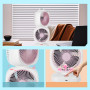 Вентилятор XHS-02 Square Fan–Dual подвійний 4000mAh (з вбуд. акум.) (37,0см)