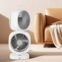 Вентилятор XHS-02 Square Fan–Dual подвійний 4000mAh (з вбуд. акум.) (37,0см)