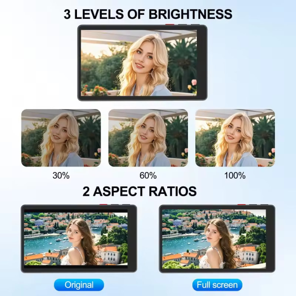 Магнітний екран для селфі A2 Vlog Selfie Monitor 3.97inch Screen 1500mAh, WiFi 2.4G