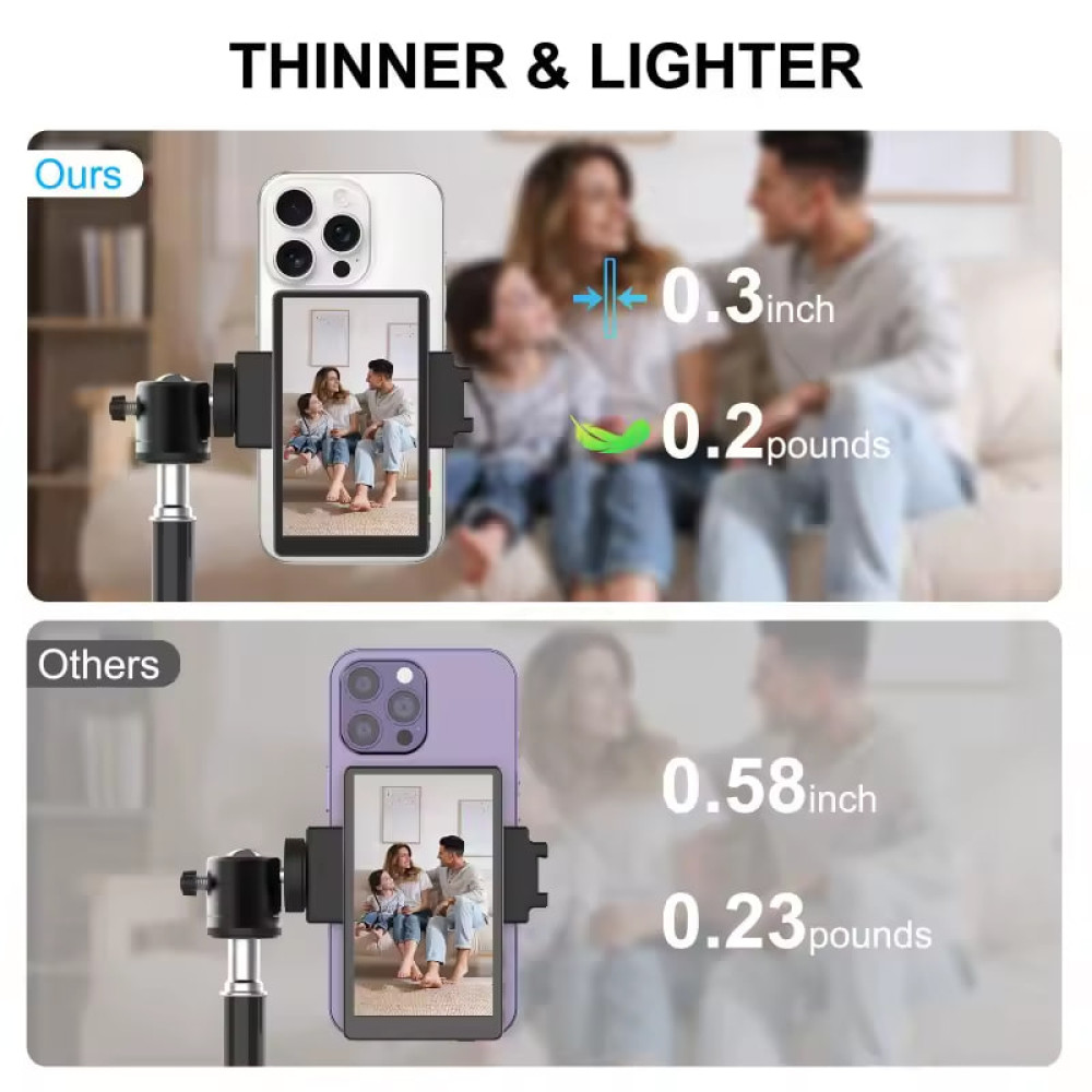 Магнітний екран для селфі A2 Vlog Selfie Monitor 3.97inch Screen 1500mAh, WiFi 2.4G
