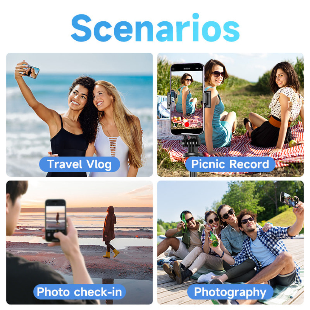 Магнітний екран для селфі задньої камери A1 Mini Vlog Selfie Monitor 800mAh, WiFi 2.4G