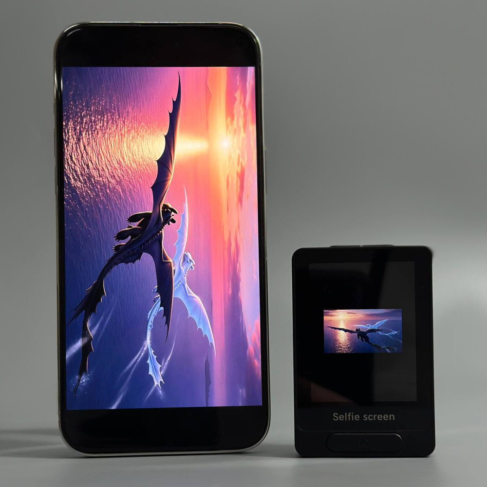 Магнітний екран для селфі задньої камери A1 Mini Vlog Selfie Monitor 800mAh, WiFi 2.4G