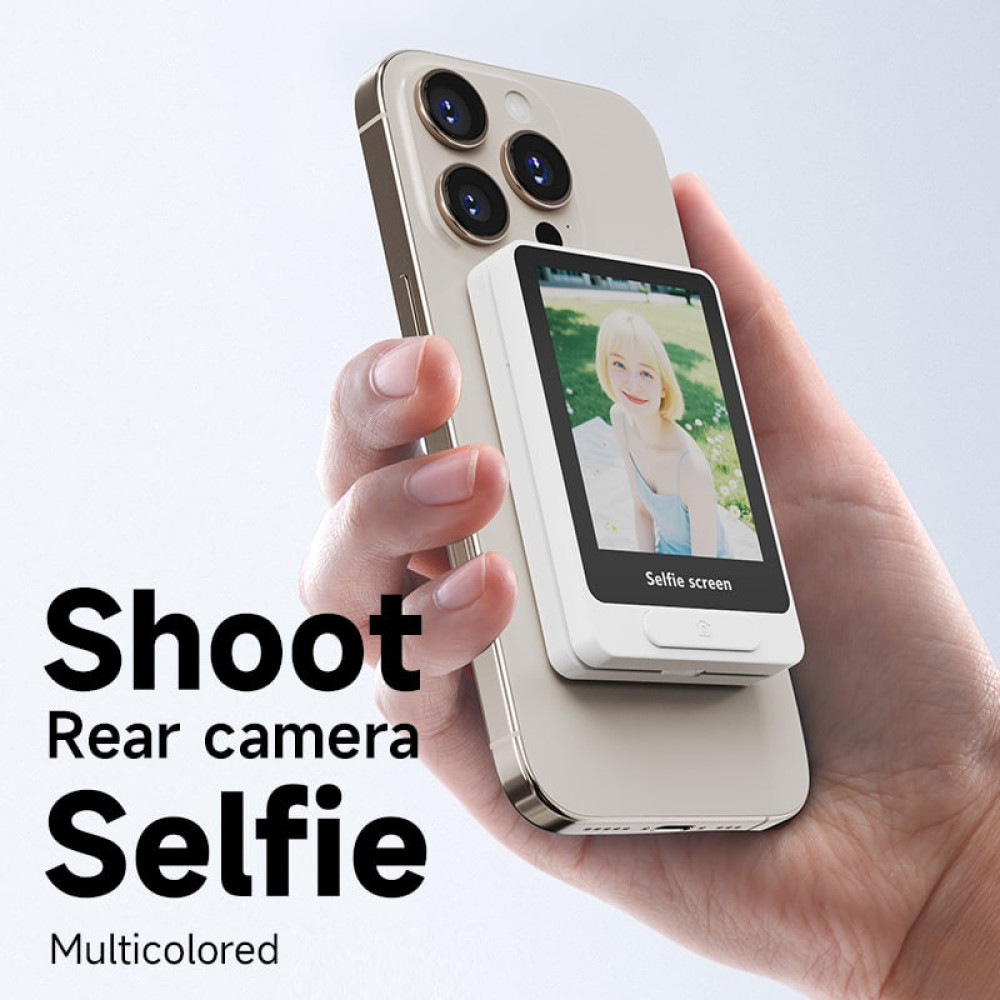 Магнітний екран для селфі задньої камери A1 Mini Vlog Selfie Monitor 800mAh, WiFi 2.4G