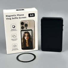 Магнітний екран для селфі задньої камери A4 Vlog Selfie Monitor 3.97inch Screen 1500mAh, WiFi 2.4G