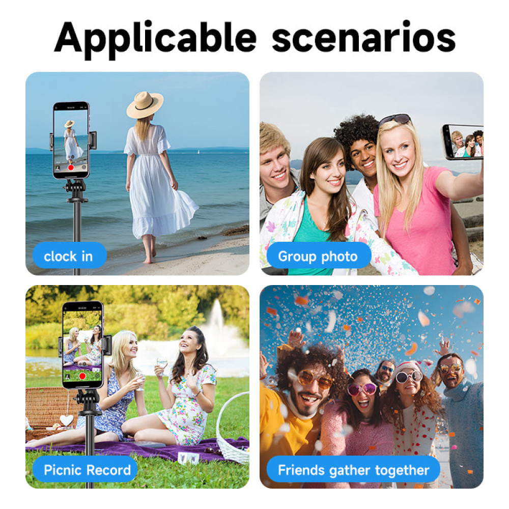 Магнітний екран для селфі задньої камери A4 Vlog Selfie Monitor 3.97inch Screen 1500mAh, WiFi 2.4G