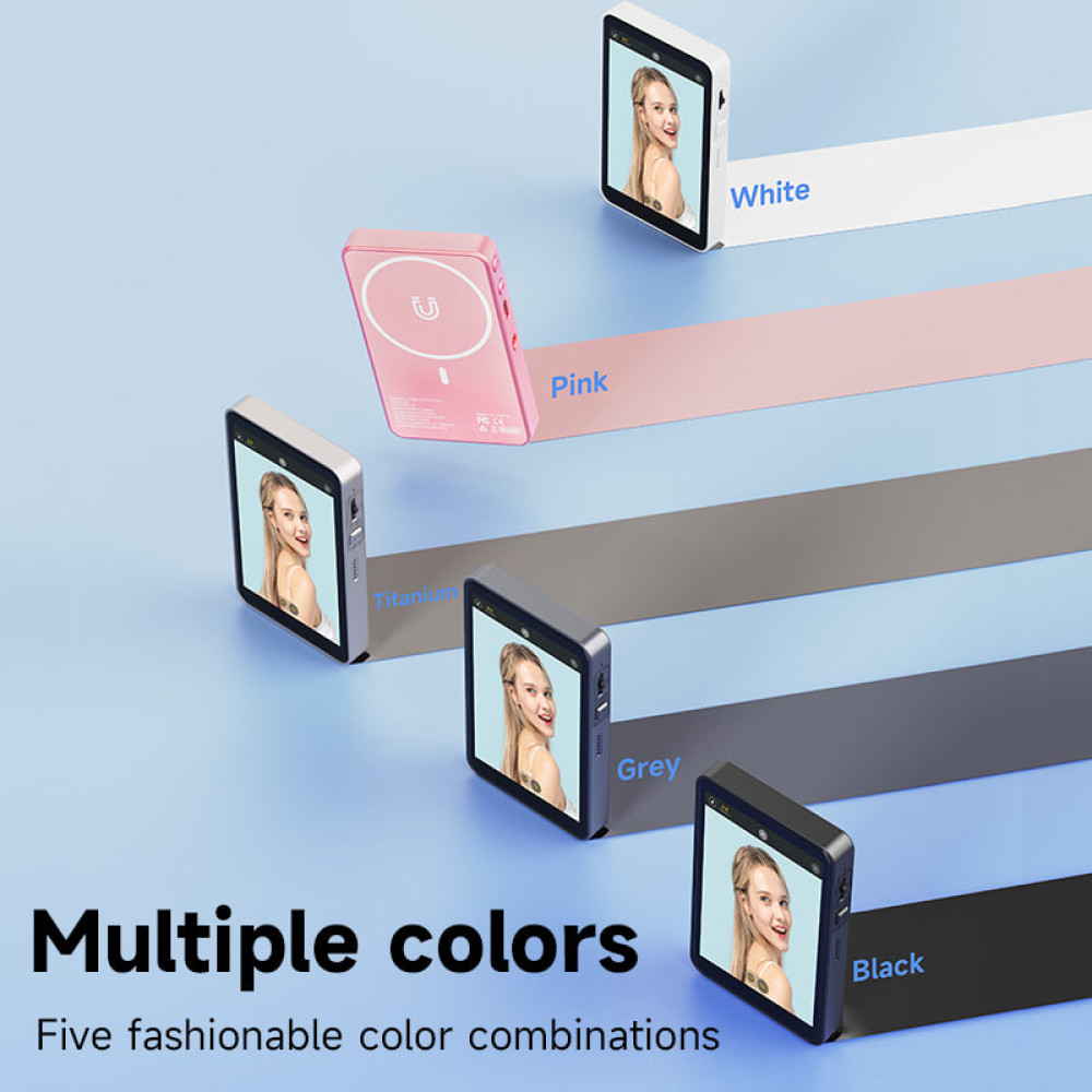 Магнітний екран для селфі задньої камери A4 Vlog Selfie Monitor 3.97inch Screen 1500mAh, WiFi 2.4G