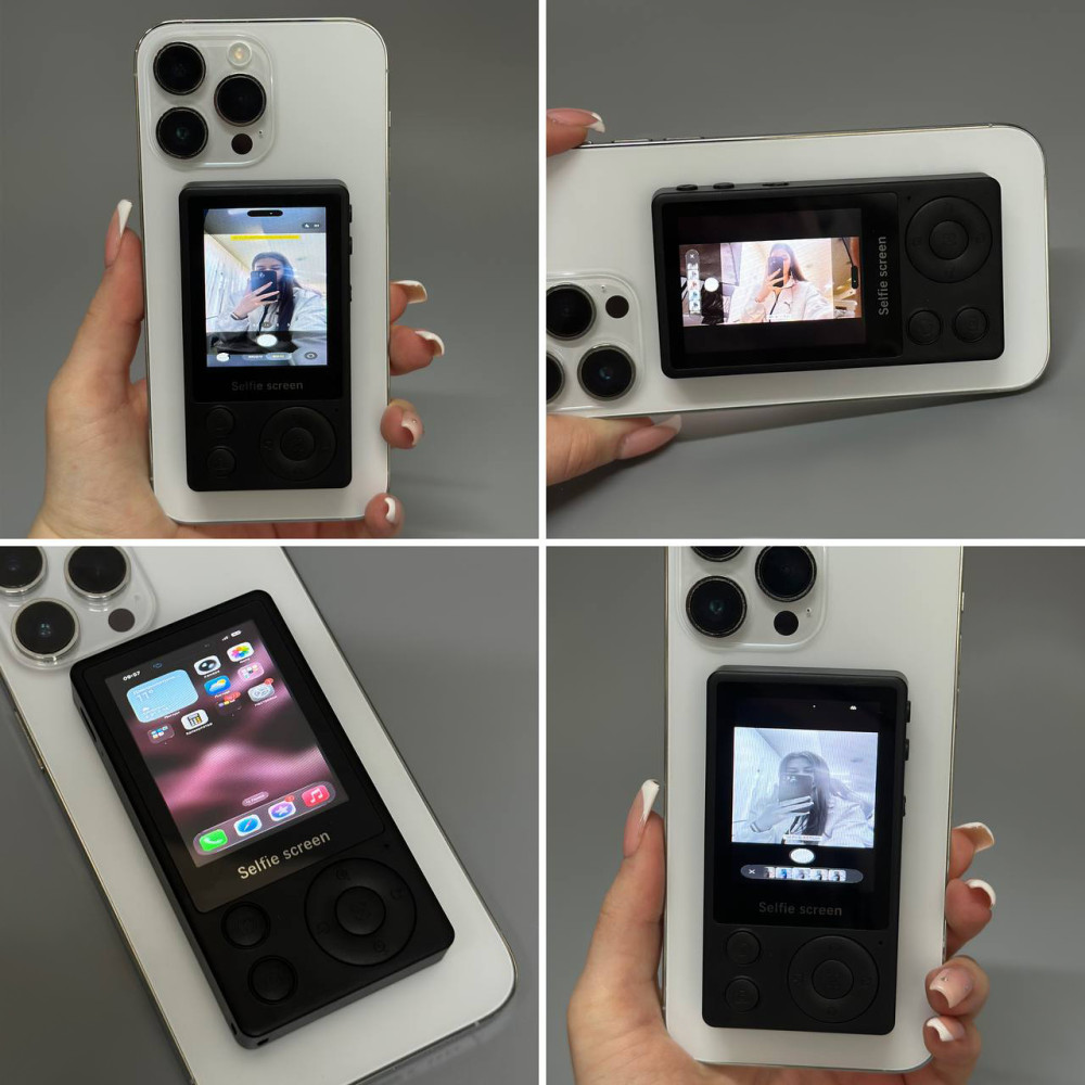 Магнітний екран для селфі задньої камери A3 Mini Vlog Selfie Monitor 800mAh, WiFi 2.4G